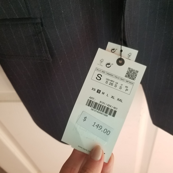 Zara pinstripe blazer - Picture 6 of 7